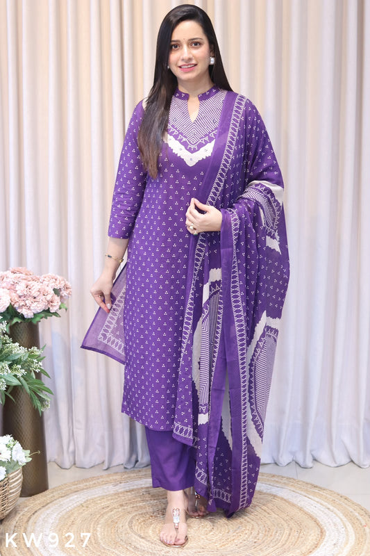 Pure Cotton Bandhani